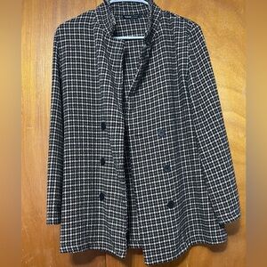 Patterned Blazer Jacket